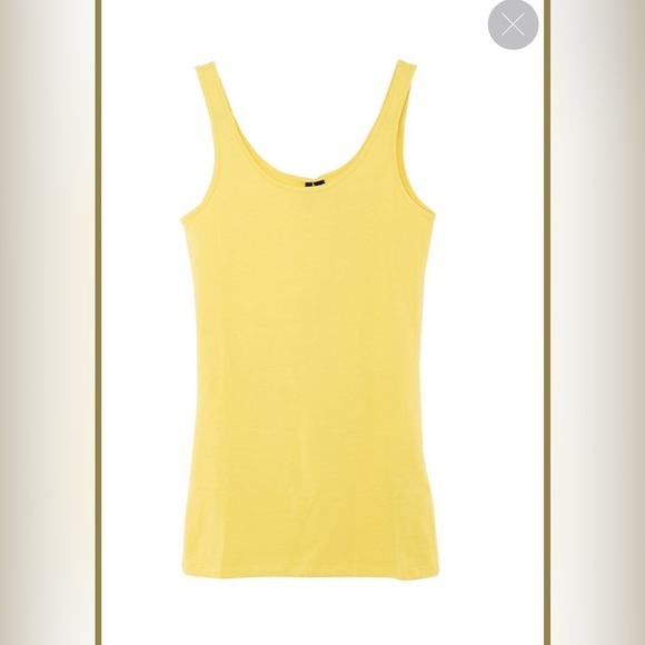 Vero Moda Tops - Vero Mode Long Shot Tank in Sunshine
